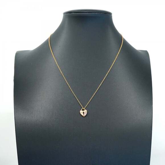 TIFFANY Authentic 18k Gold Heart Necklace